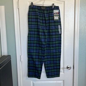 Men’s Vermont Flannel Lounge Pants NWT